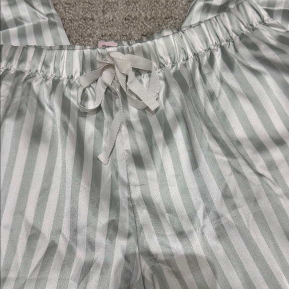 Victoria’s Secret Striped Satin Pajama Set - Picture 2 of 8